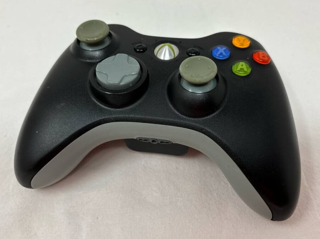 Microsoft Xbox 360 Wireless Gaming Controller Gamepad Joystick Original Black
