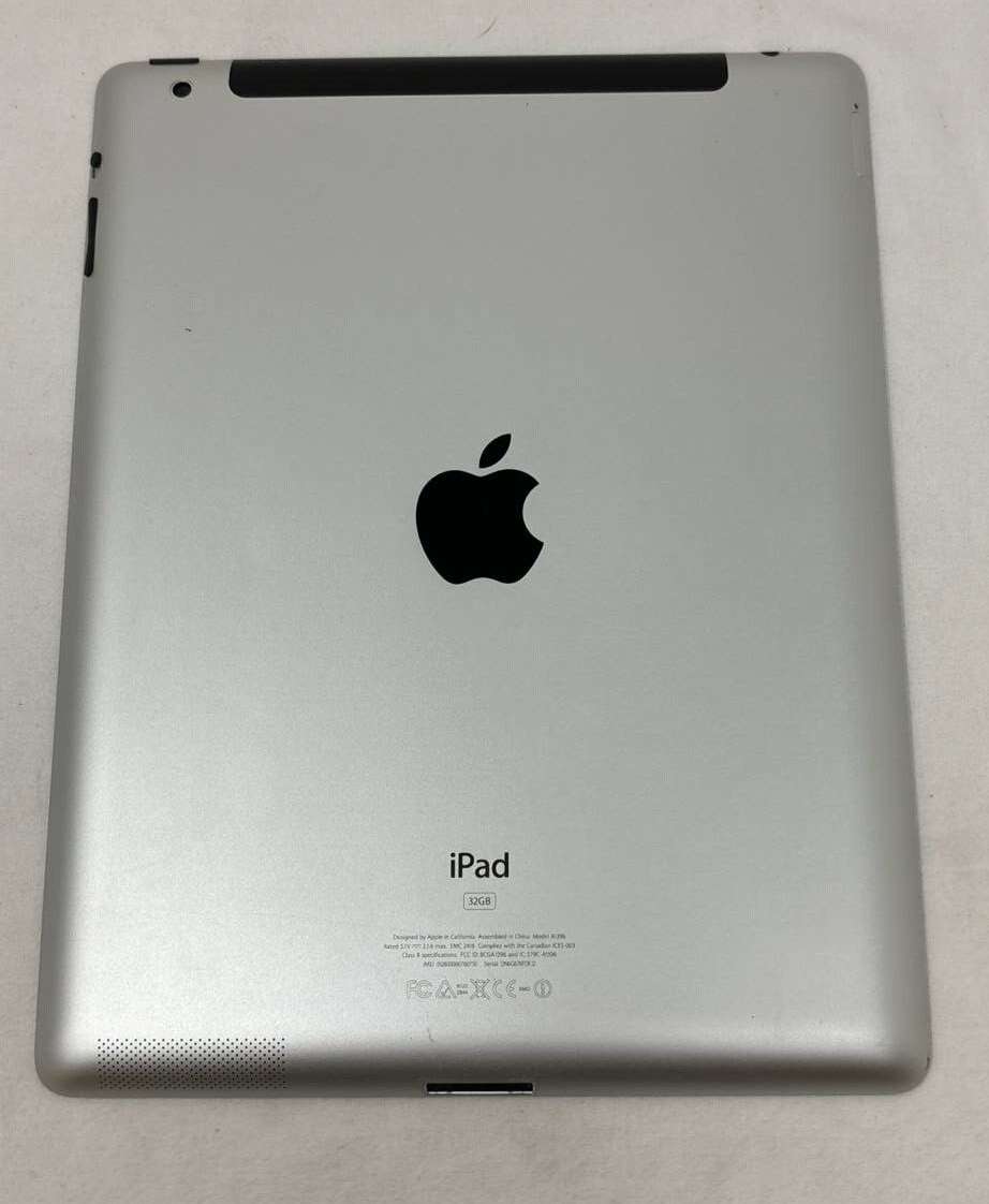 Apple iPad 2 A1396 32GB Bluetooth Wi-Fi 9.7" Muti-Touch Tablet Genuine GOOD