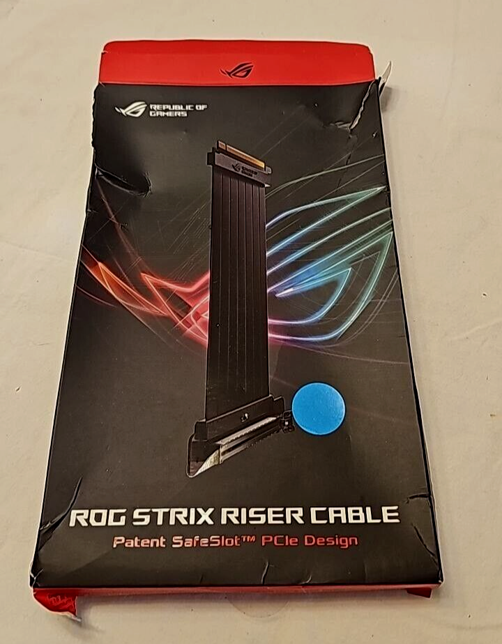 Asus ROG Strix Riser Cable 240mm PCI-E 3.0 x 16 SafeSlot EMI Shielding SafeSlot