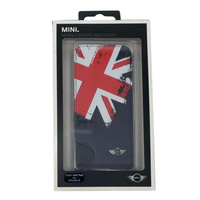 Mini Black Soft Leather Case United Kingdom For iPhone 5 5s UK Flag Back Cover