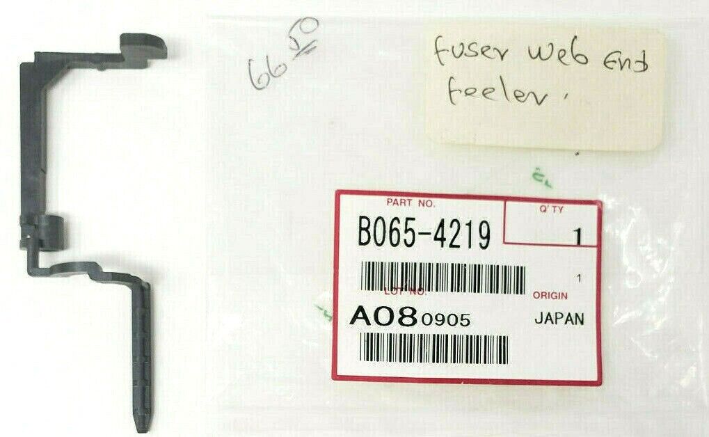 Original Fuser Web End Feeler B0654219 For Lanier LD060 LD075 Savin 2560 2575