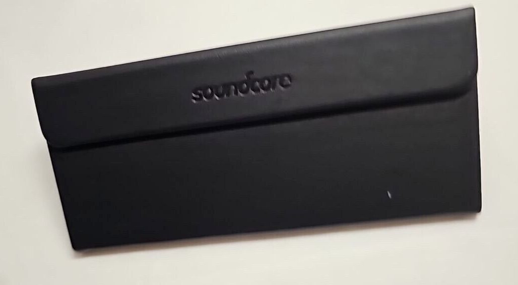 SoundCore Frame Foldable Pouch Case Black for Audio Glasses Genuine