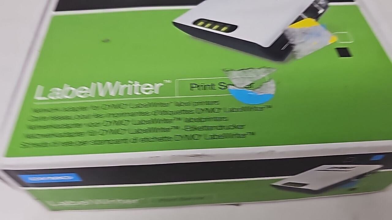 Dymo LabelWriter Print Server Wireless Network for Label Makers 400 450 4XL