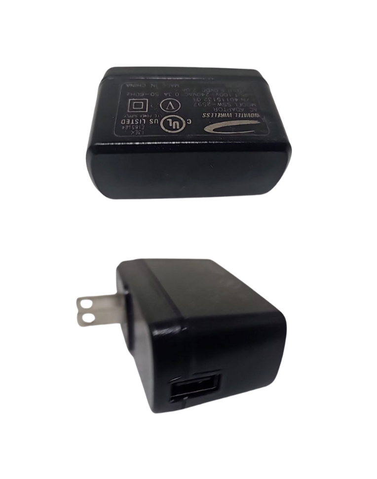 Novatel SSW-2597 USB Wall Charger Universal Cube Power Adapter 5V 2A Black