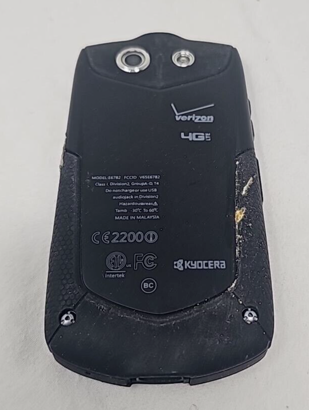 Verizon Kyocera E6782 Brigadier Cellphone Mobile Phone Quad Core 16GB READ