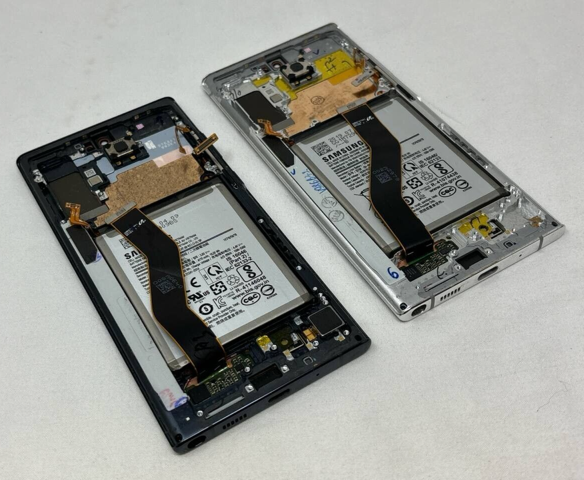 2 Lot Samsung Galaxy Note 10 + 6.8" 12MP Fingerprint Battery Replacement Bad LCD