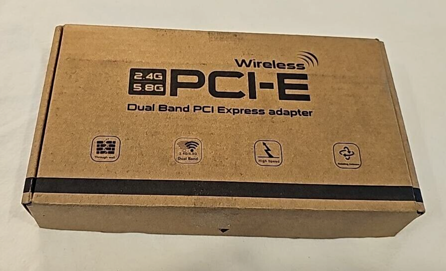 EDUP PCI-E Wireless External Network Adapter Card 3000Mbps WiFi 6 Bluetooth 5.0