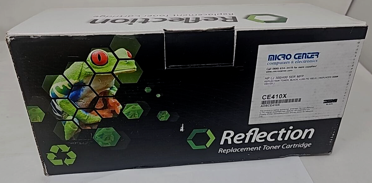 Reflection Replace Print Toner Cartridge Black 4,000 PG YIELD TAA HP LJ 300 400