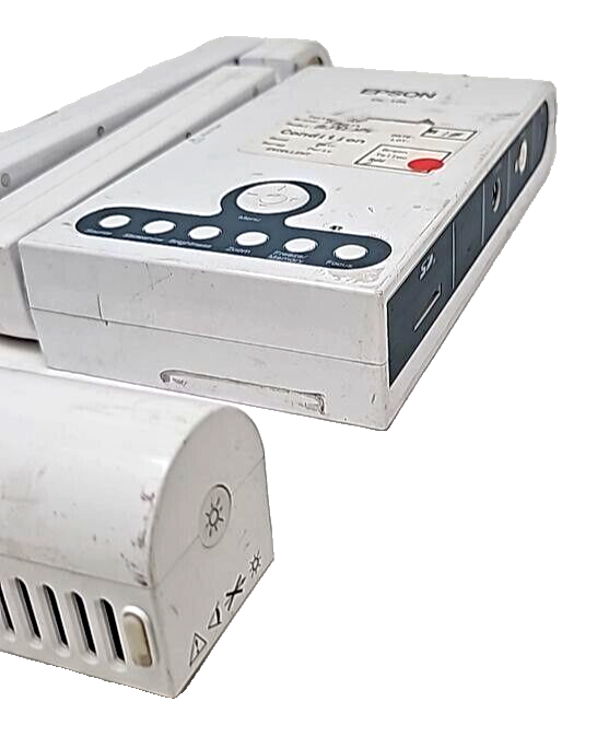 Epson ELPDC10S Portable USB Document Camera Projector HD Parts Only White