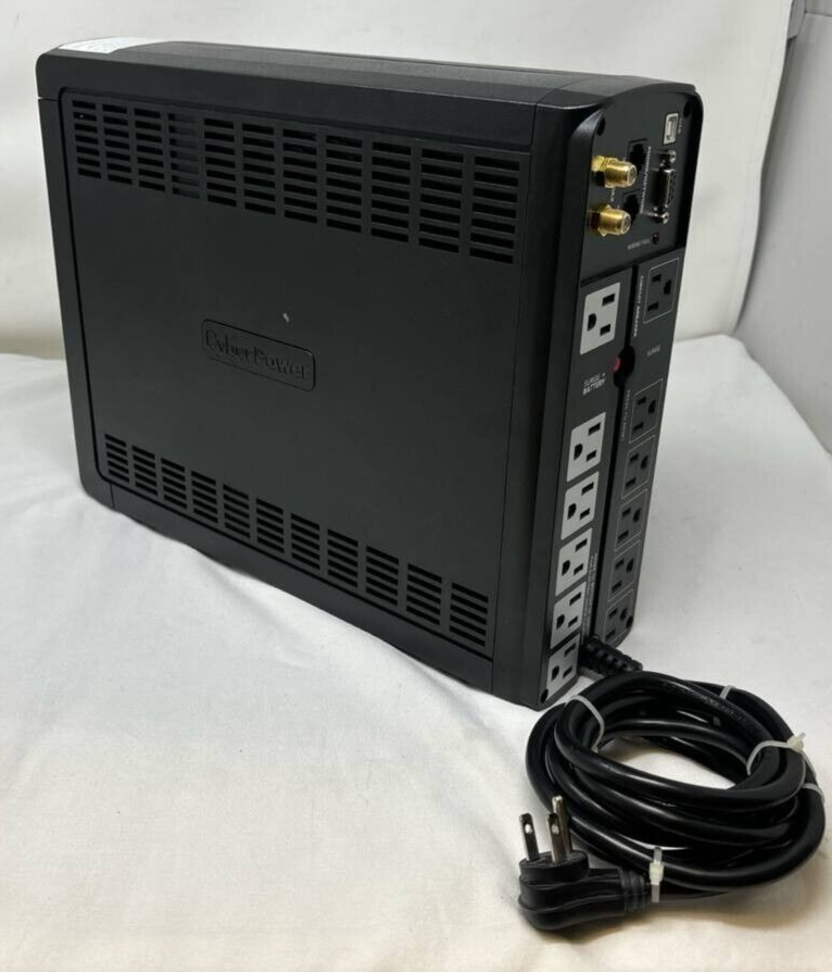 CyberPower CP1500AVRLCD Intelligent LCD UPS AVR Mini Tower System 900W 1500VA