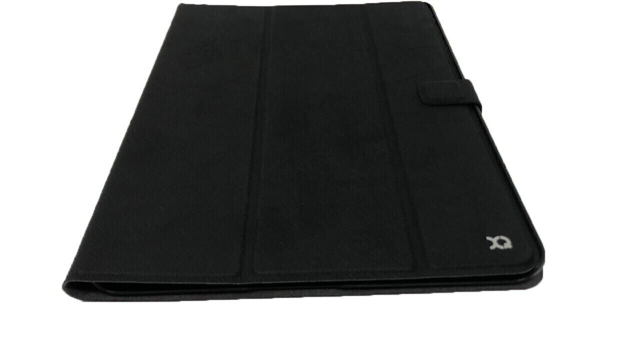 Xqisit Black Protective Tablet Cover Side Stand Folio Book Case for Apple iPad 2