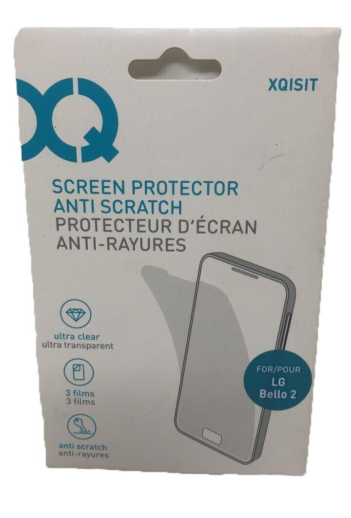 Xqisit Screen Protector Soft High Quality Protective Film For LG Bello 2 Clear