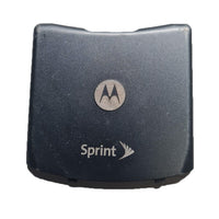 Rear Cover Battery Door Case Replacement Motorola Razr V3m Sprint Metallic