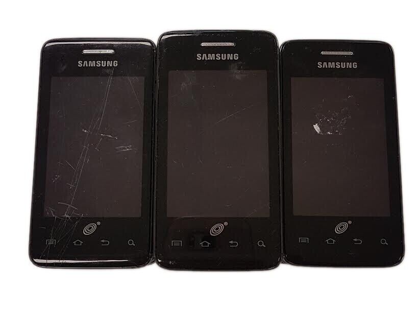 13 Lot Samsung Galaxy Precedent M828 Tracfone Android Smartphone Black CDMA