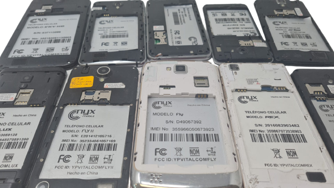 10 Lot MIX phones NYX Mobile Sky HD Lux Fly II A1 Eco Rex Zeuz-HD Orbis Join