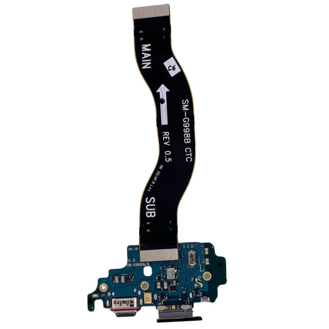 Main Flex Cable Charging Port Board Kit for Samsung Galaxy S21 Ultra SM G998B