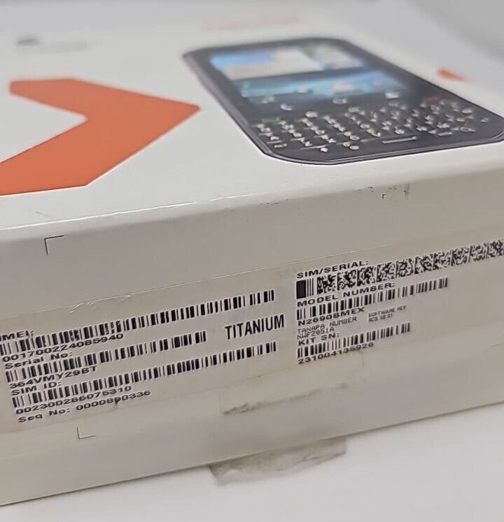 Motorola Titanium Rugged Phone Nextel Push to Talk iDEn 3.1 Brazil Walkie Talkie