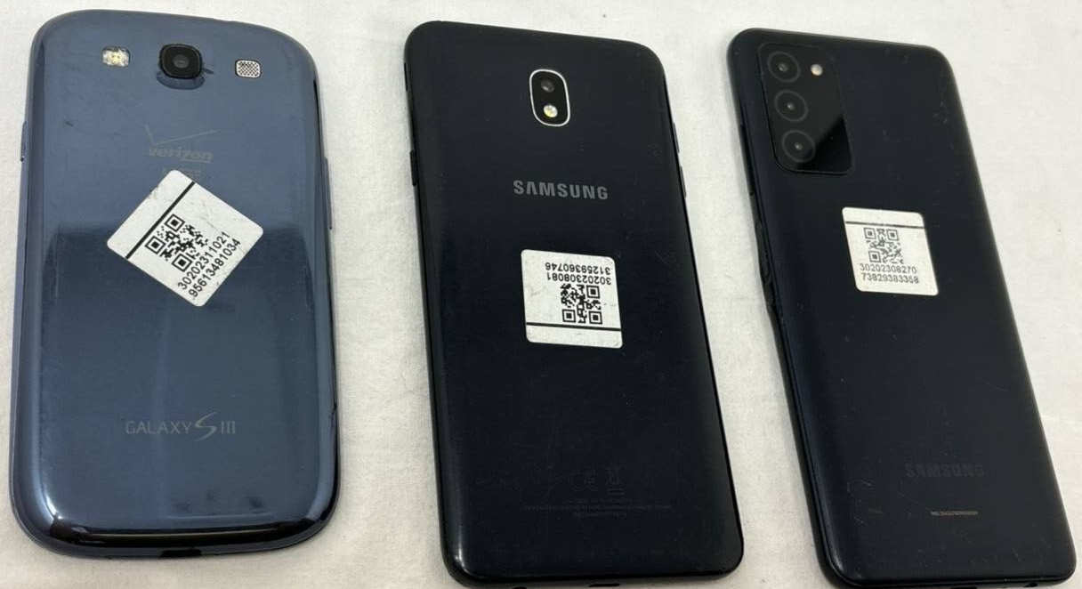 3 Lot Wholesale Samsung Galaxy S3 J7 Prime A03s Untested WHOLESALE As Is Read