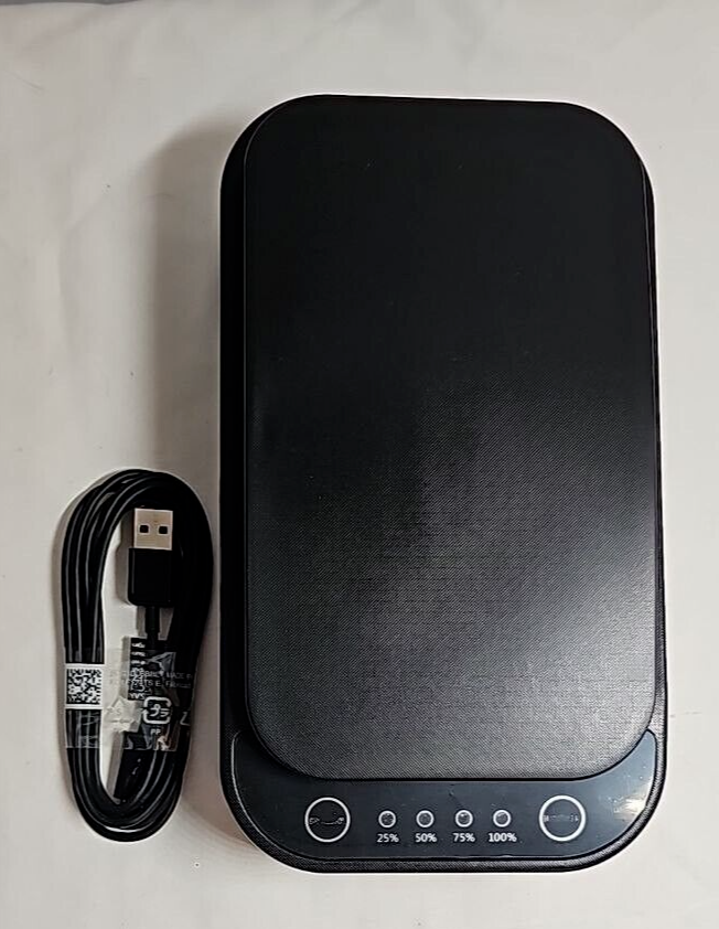 Bracketron PwrUp Clean Wireless Phone Charger UV Sanitizer Sterilizer for Phones