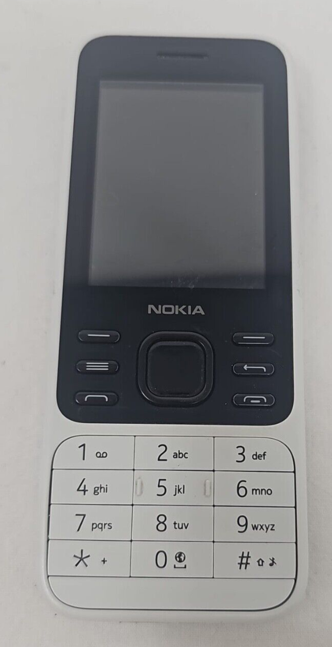 Nokia 6300 4G Phone TA-1324 Dual Sim GSM 2.4" LCD Display Bluetooth Bar Sim Card