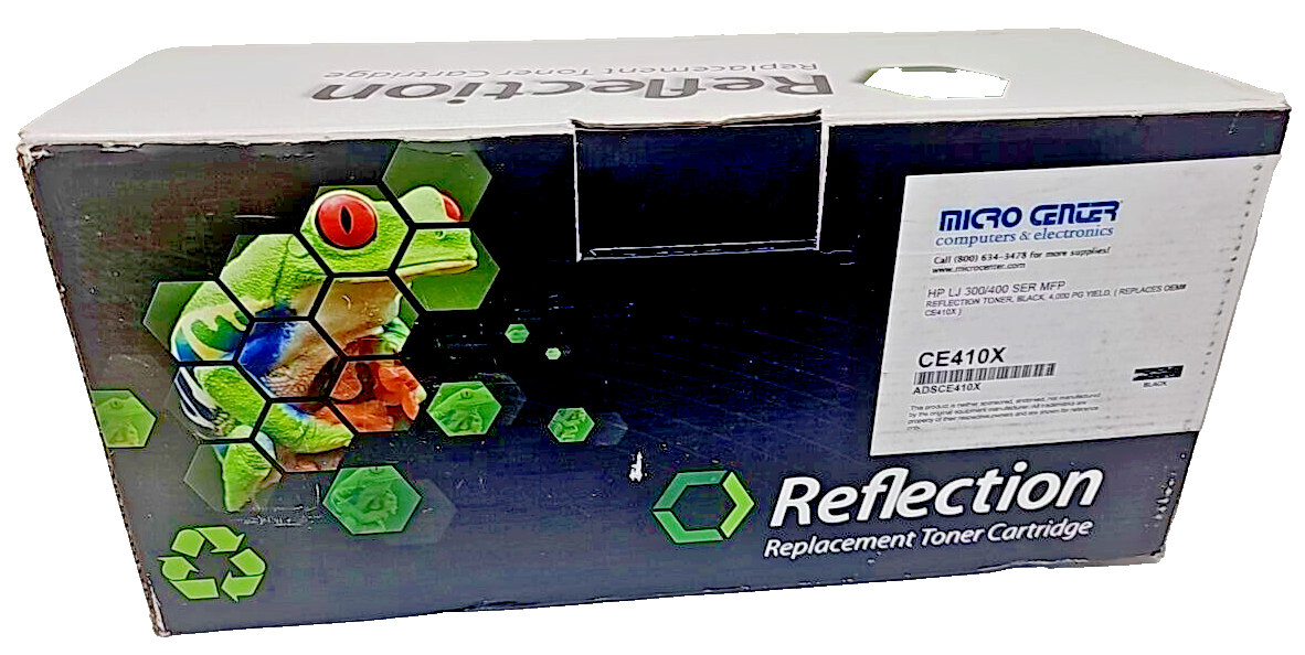 Reflection Replace Print Toner Cartridge Black 4,000 PG YIELD TAA HP LJ 300 400