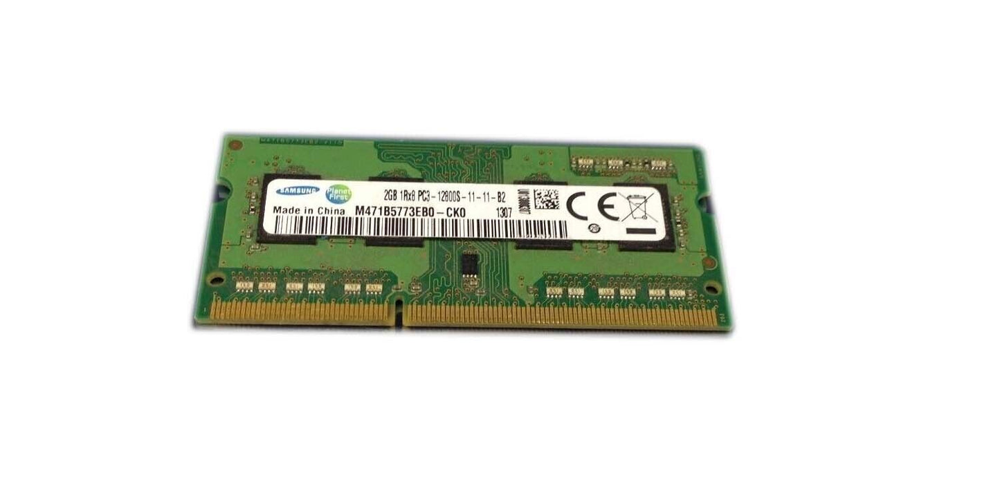 Laptop Memory 2GB 1RX8 PC3 RAM 12800s 11-11-B2 For Samsung M471B1G73BH0-CK0