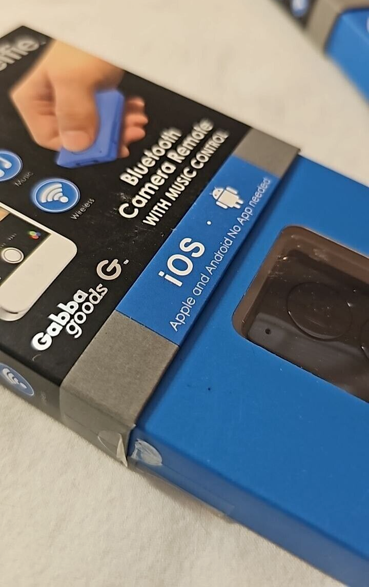 The Selfie Bluetooth Camera Remote Shutter Wireless Music Control Android Apple