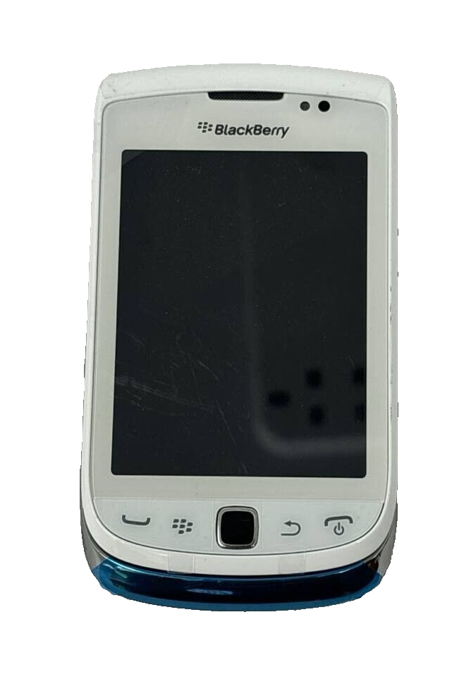 BlackBerry Torch 9810 Unlocked 3G Phone 5MP Touch Screen 3.2" 8GB White Kit