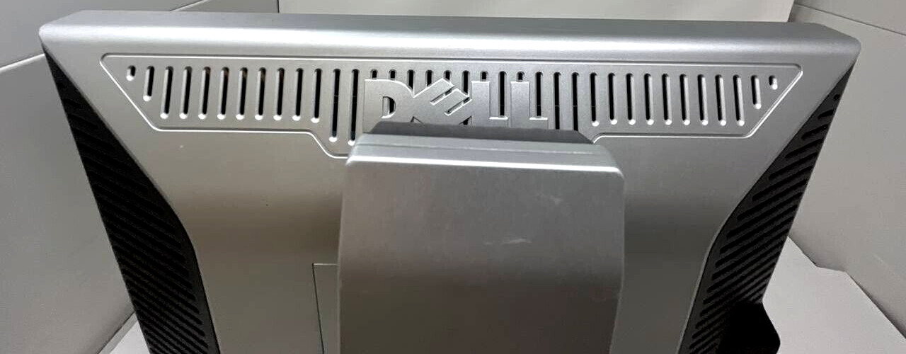 Dell 1708FPT Panel LCD 17" Flat Computer Monitor Display VGA DVI USB Port Silver
