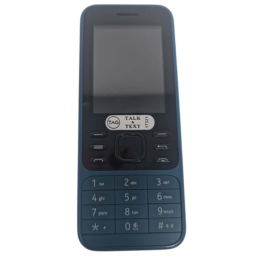 Nokia 6300 4G Phone TA-1324 Dual Sim GSM 2.4" LCD Display Bluetooth Bar Sim