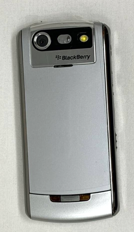 BlackBerry Pearl 8120 Cellphone 2MP 2G GSM Unlocked 2.2" LCD Silver Gray