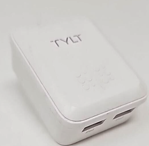 Tylt Dual USB A Wall Charger 5V 2.4A For Apple iPad Air 2 Mini 2 3 Gen OEM