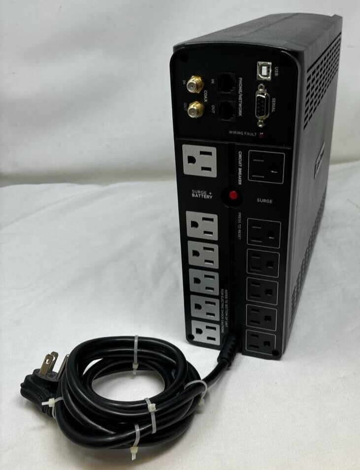 CyberPower CP1500AVRLCD Intelligent LCD UPS AVR Mini Tower System 900W 1500VA