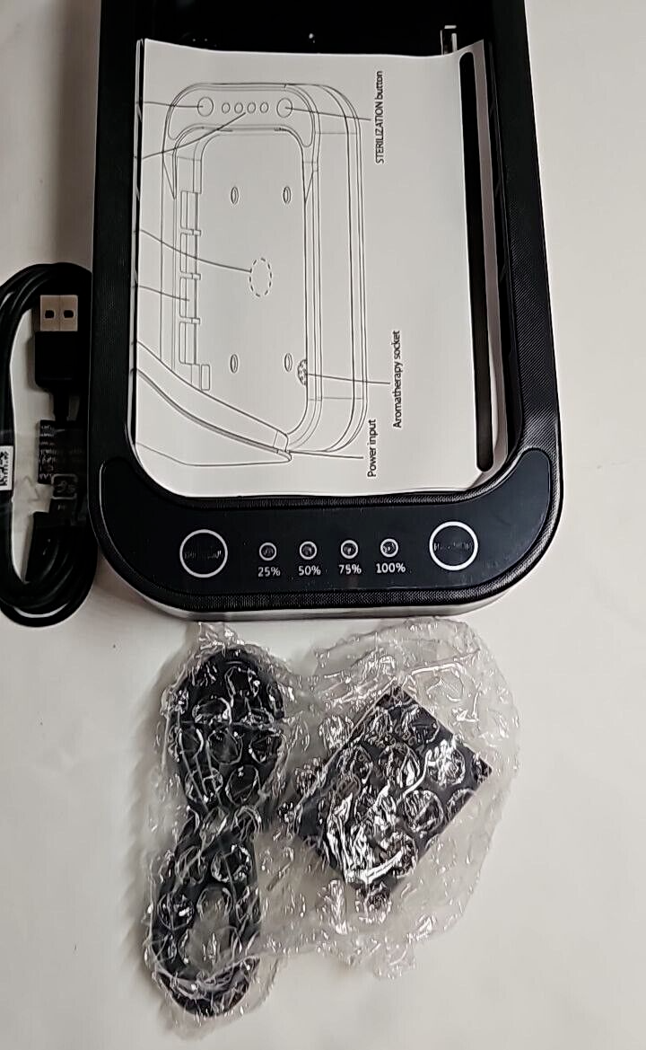 Bracketron PwrUp Clean Wireless Phone Charger UV Sanitizer Sterilizer for Phones