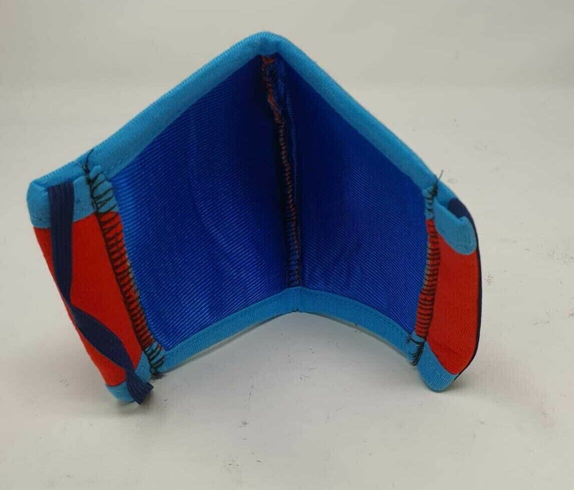 Reusable Cotton Face Mask Protective Red Coral Light Blue Mouth Cover for Kids
