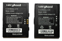 Battery AD381For Verykool I250 i250 Year 2008 Phone Replacement Li Ion 3.7V