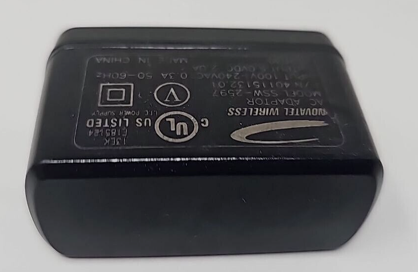 Novatel SSW-2597 USB Wall Charger Universal Cube Power Adapter 5V 2A Black