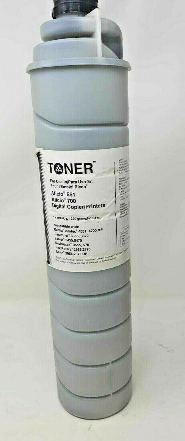 Toner For Ricoh 887994 Type 5105D Aficio 551 1055 Gestetner 3270 3355 337 43oz