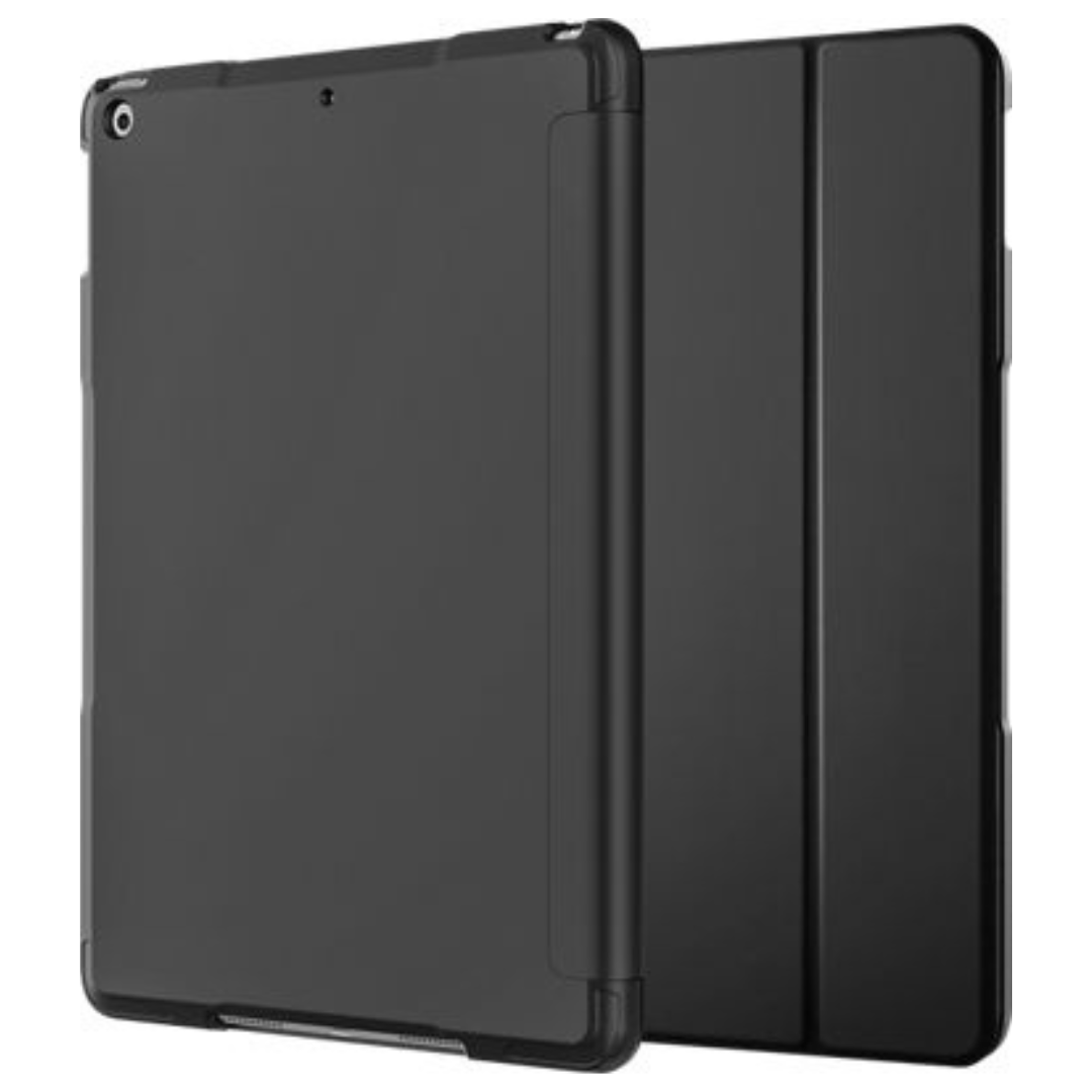 Verizon Folio Case & Tempered Glass Combo for iPad 5th 6th Gen 9.7 In Black