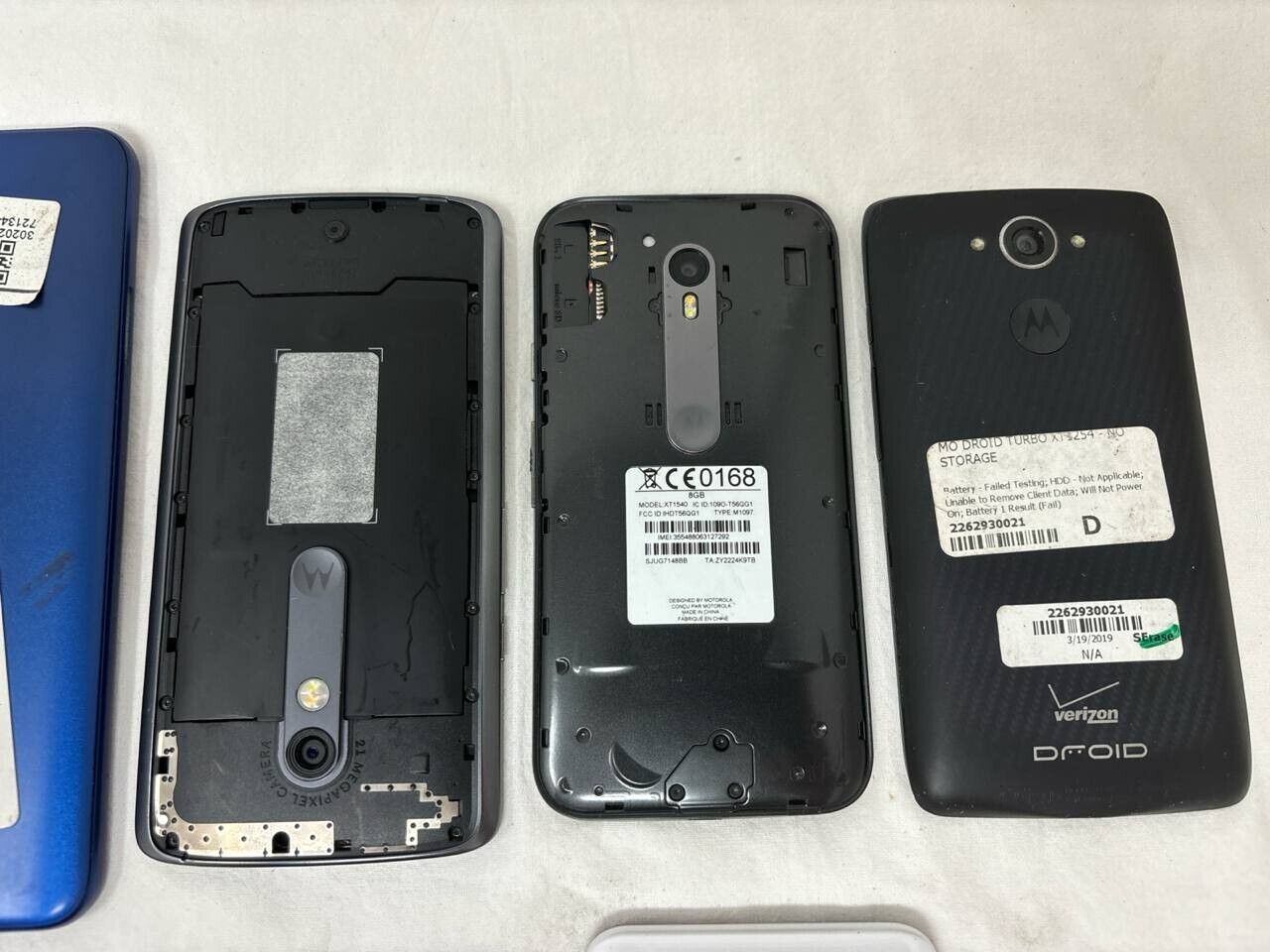 14 Lot Mixed Smartphone Moto G G3 Pure Nexus Samsung Galaxy S22 Ultra Repair