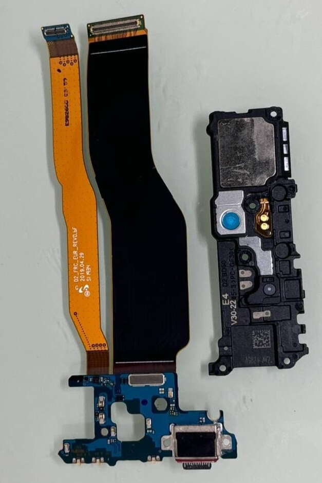 Charging Port Flex Cables & Loudspeaker for Samsung Galaxy Note 10+ N976U 10 plu
