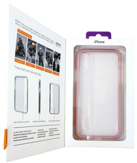 Gear4 Case For Apple iPhone X XS Clear Phone Cover Shockproof D30 Rose Gold OEM