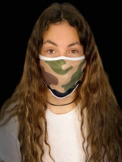 New Unisex Face Mask Reusable Washable Casual Militar Camo Camouflage For Adult