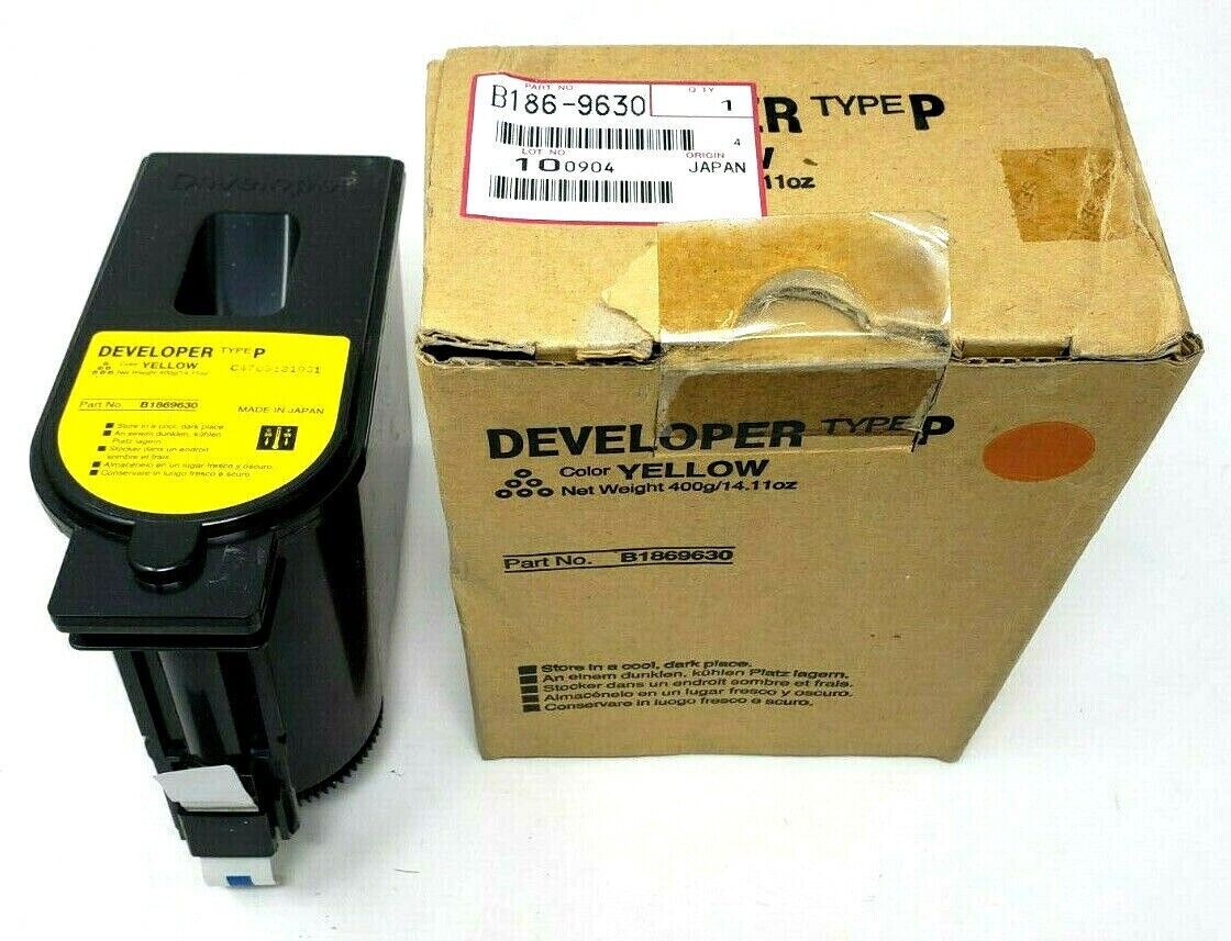 Genuine New Yellow Toner Developer Type P B1869630 For Ricoh Aficio SDC-53 3131