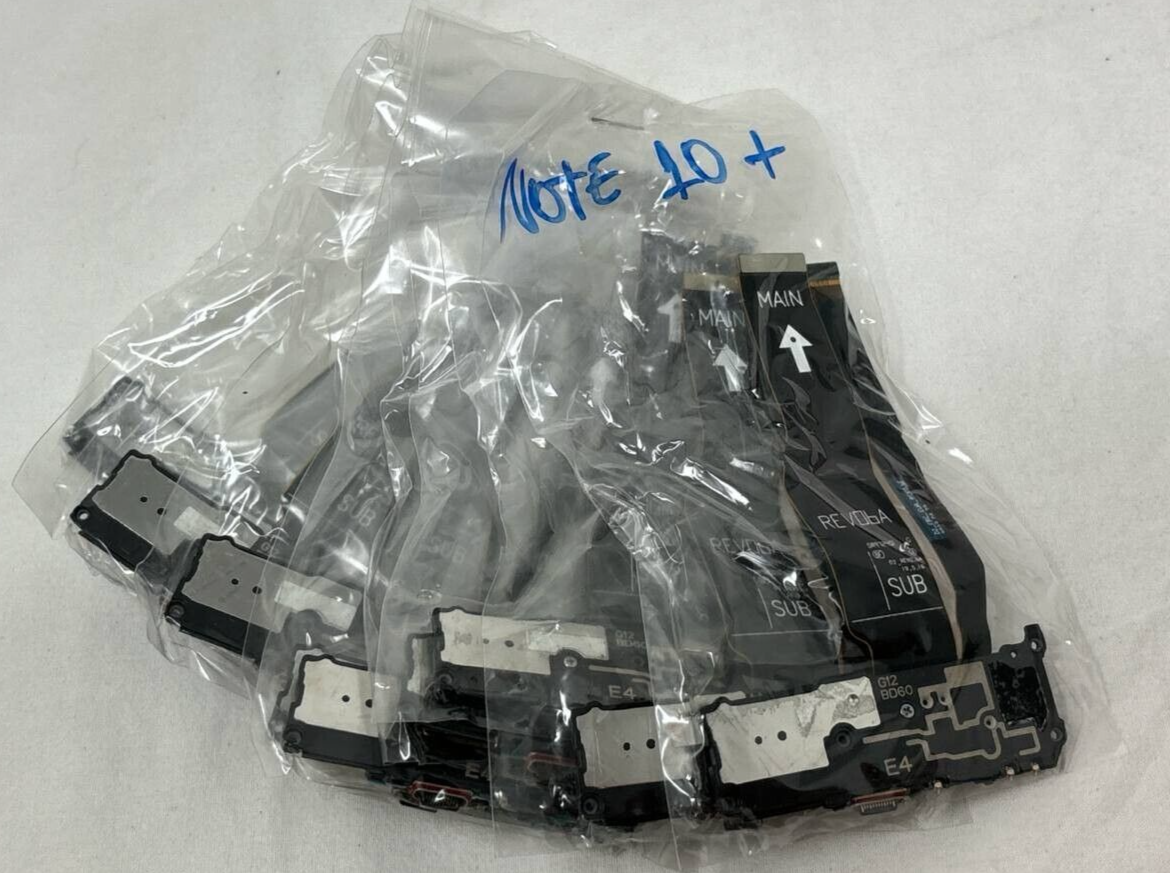 Charging Port Flex Cables & Loudspeaker for Samsung Galaxy Note 10+ N976U 10 plu