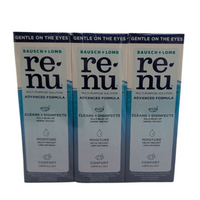Bausch + Lomb ReNu Advanced Formula MultiPurpose Solution Pack of 6 Exp 10/26