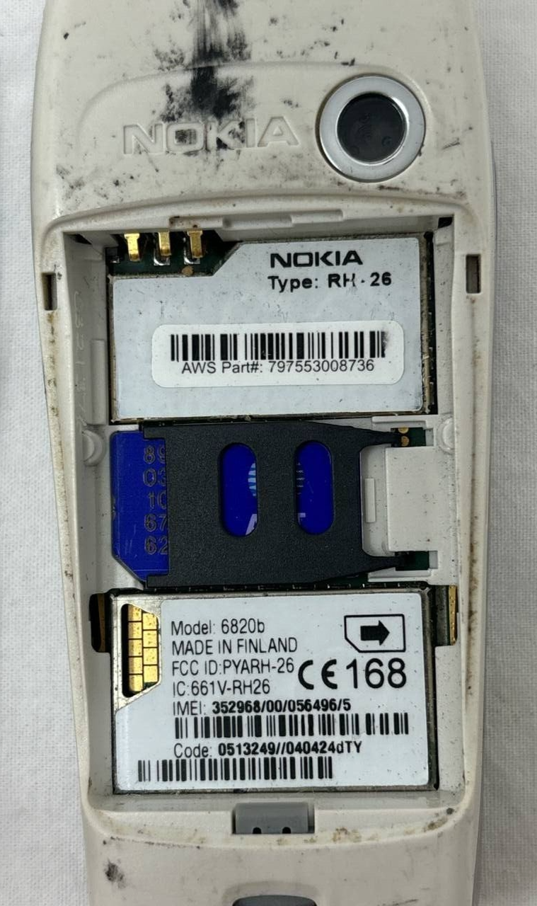 7 Lot Vintage Nokia 2125 3360 6820 3120 6010 Bar Collectible Wholesale GSM As Is