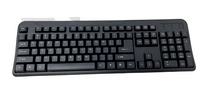 iMicro 104 Key Pad Wired USB Keyboard Ergonomic English Quite for Windows Mac