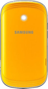 Back Battery Door Cover Replacement Yellow for Samsung Galaxy Music Duos S6012