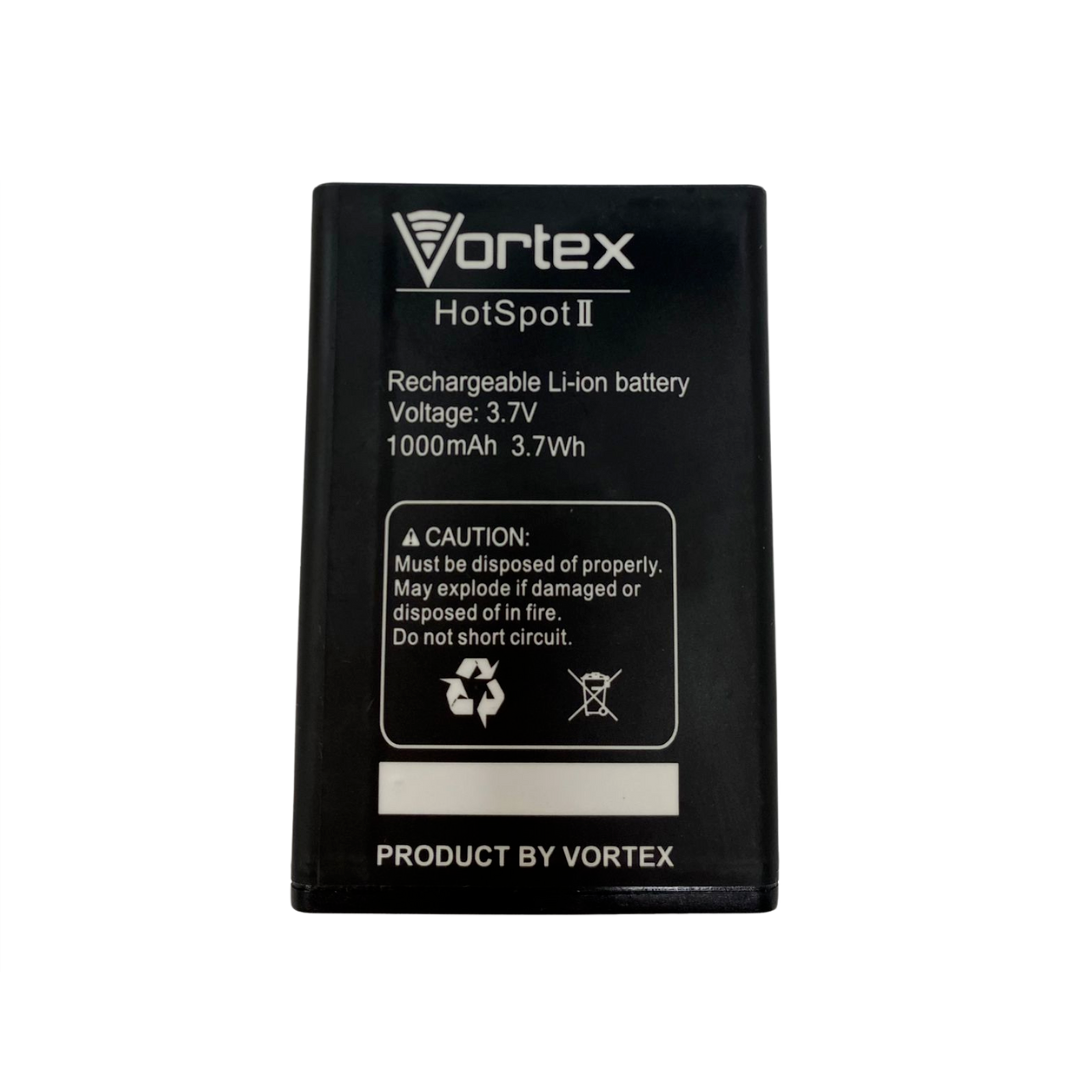 Battery HotSpot II For Vortex HotSpot II 2 1000mAh 3.7V Vortx Replacement OEM